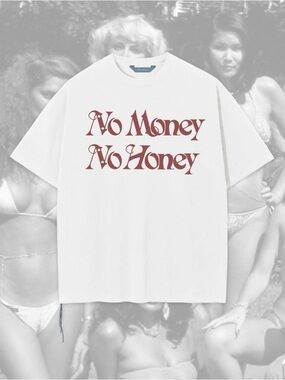 Lifted Anchors No Money No Honey Distressed Tee